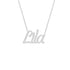 Gold Name Necklace - Lila