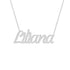 Gold Name Necklace - Liliana