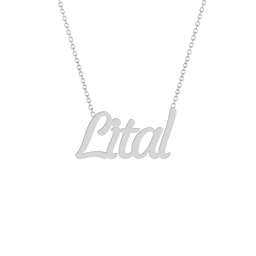 Gold Name Necklace - Lital