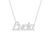 Gold Name Necklace - Lucia