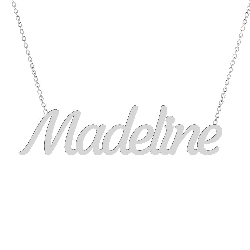 Gold Name Necklace - Madeline