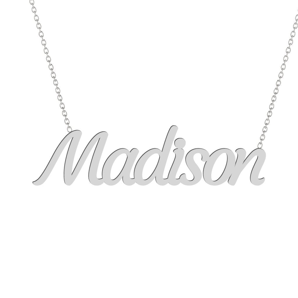 Gold Name Necklace - Madison