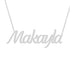 Gold Name Necklace - Makayla