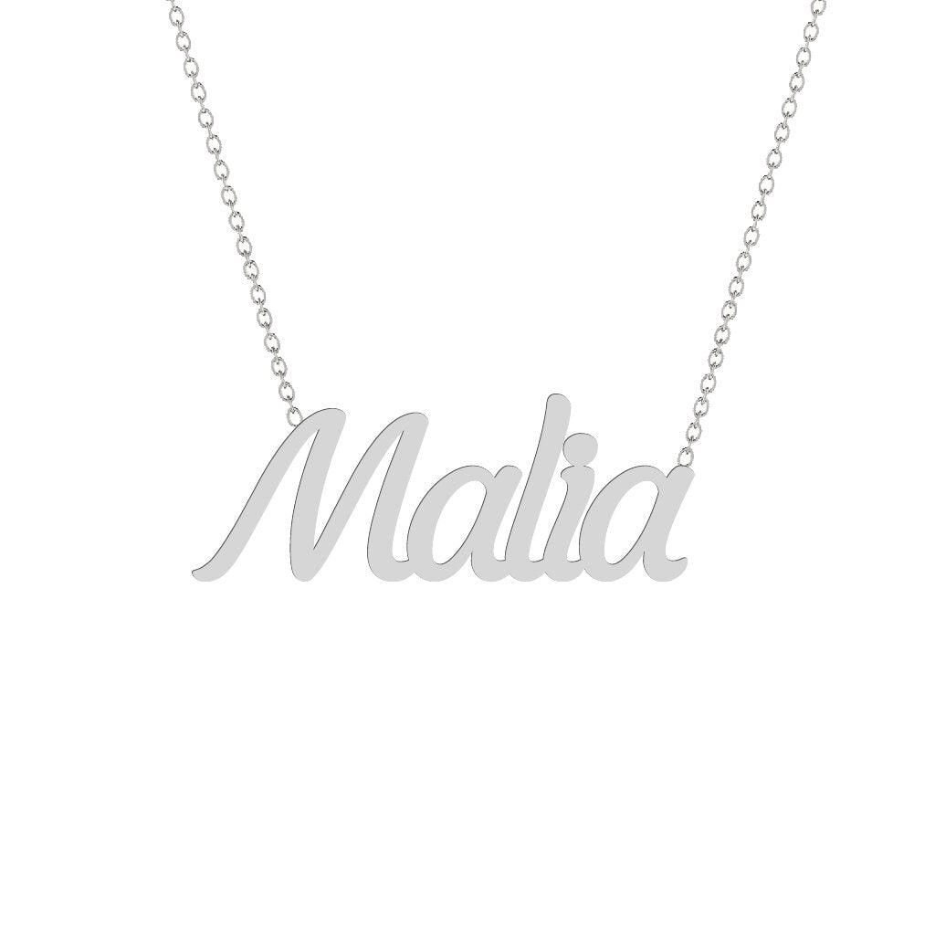 Gold Name Necklace - Malia