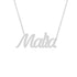 Gold Name Necklace - Malia