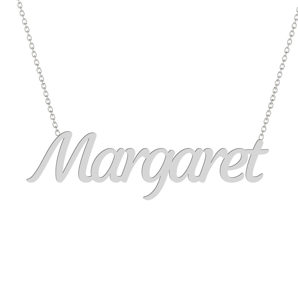 Gold Name Necklace - Margaret