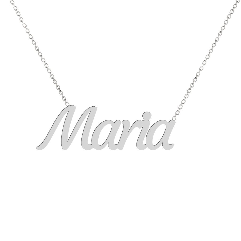 Gold Name Necklace - Maria