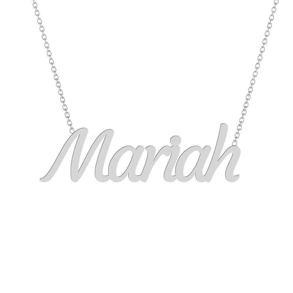 Gold Name Necklace - Mariah