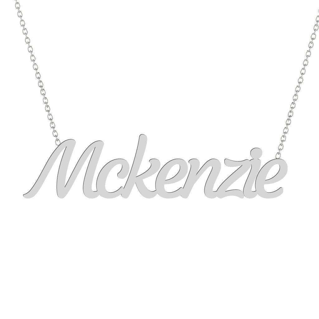 Gold Name Necklace - Mckenzie