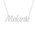 Gold Name Necklace - Melanie