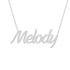 Gold Name Necklace - Melody