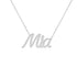 Gold Name Necklace - Mia