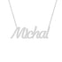 Gold Name Necklace - Michal