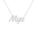 Gold Name Necklace - Mya