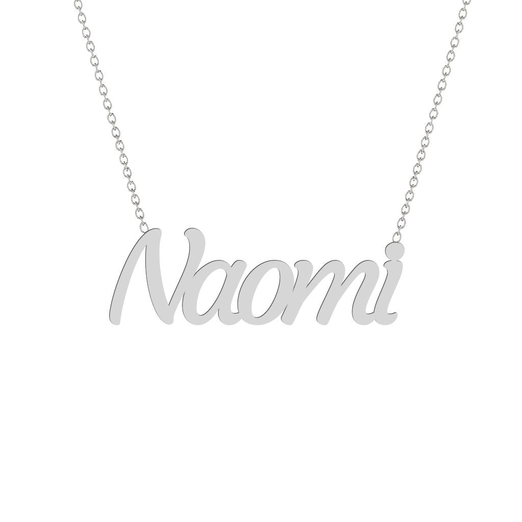 Gold Name Necklace - Naomi