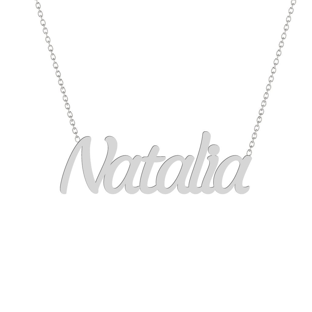 Gold Name Necklace - Natalia
