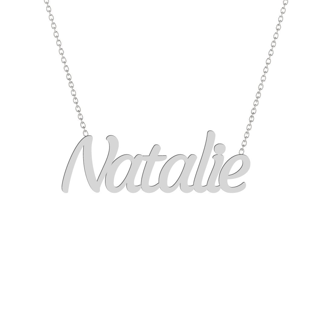 Gold Name Necklace - Natalie
