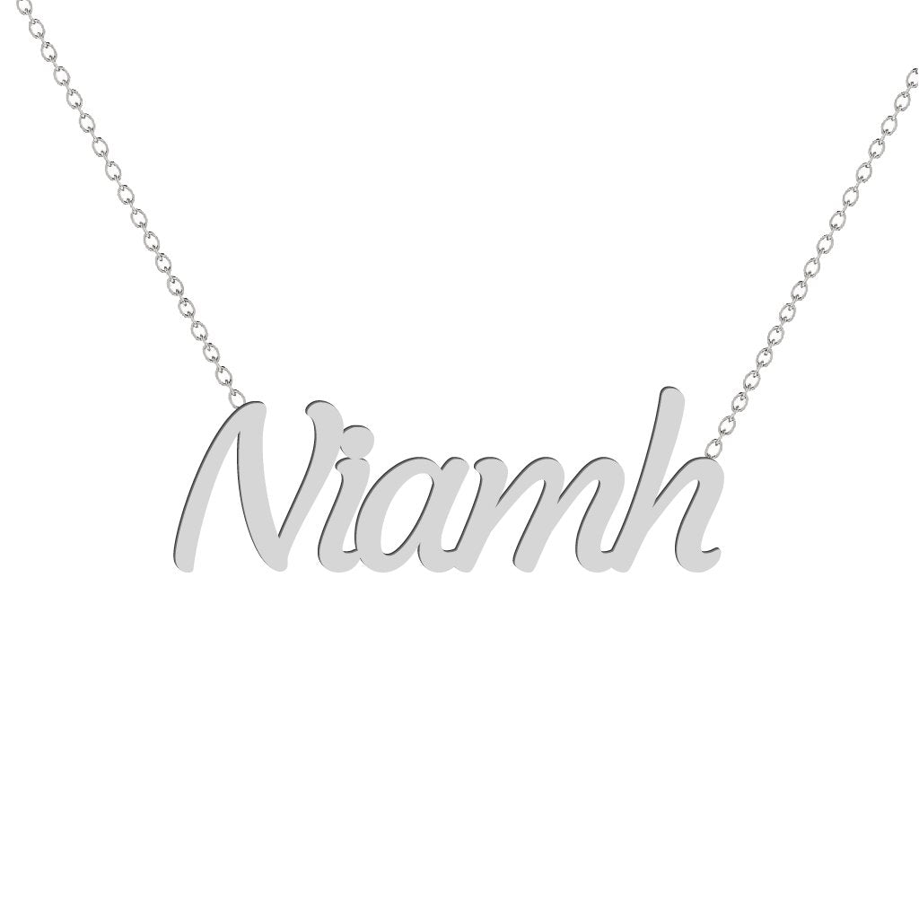 Gold Name Necklace - Niamh