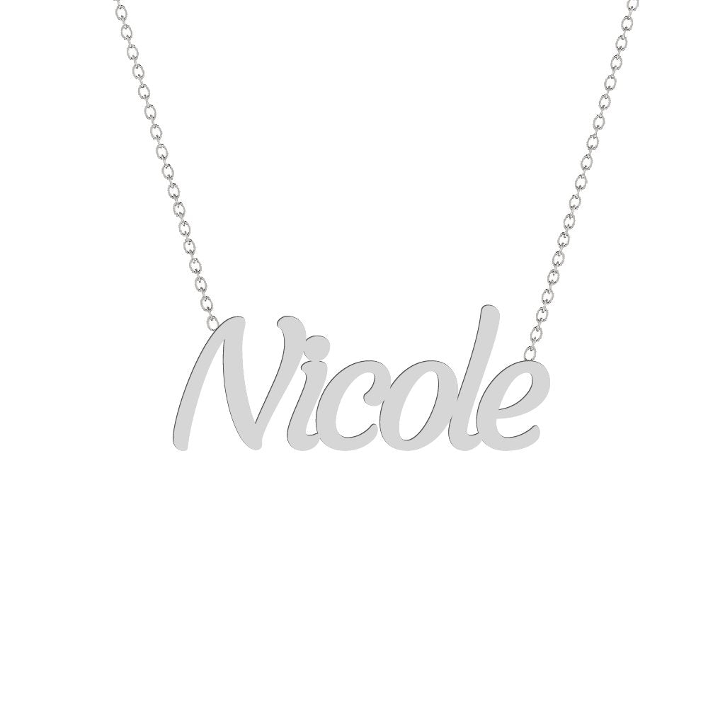 Gold Name Necklace - Nicole