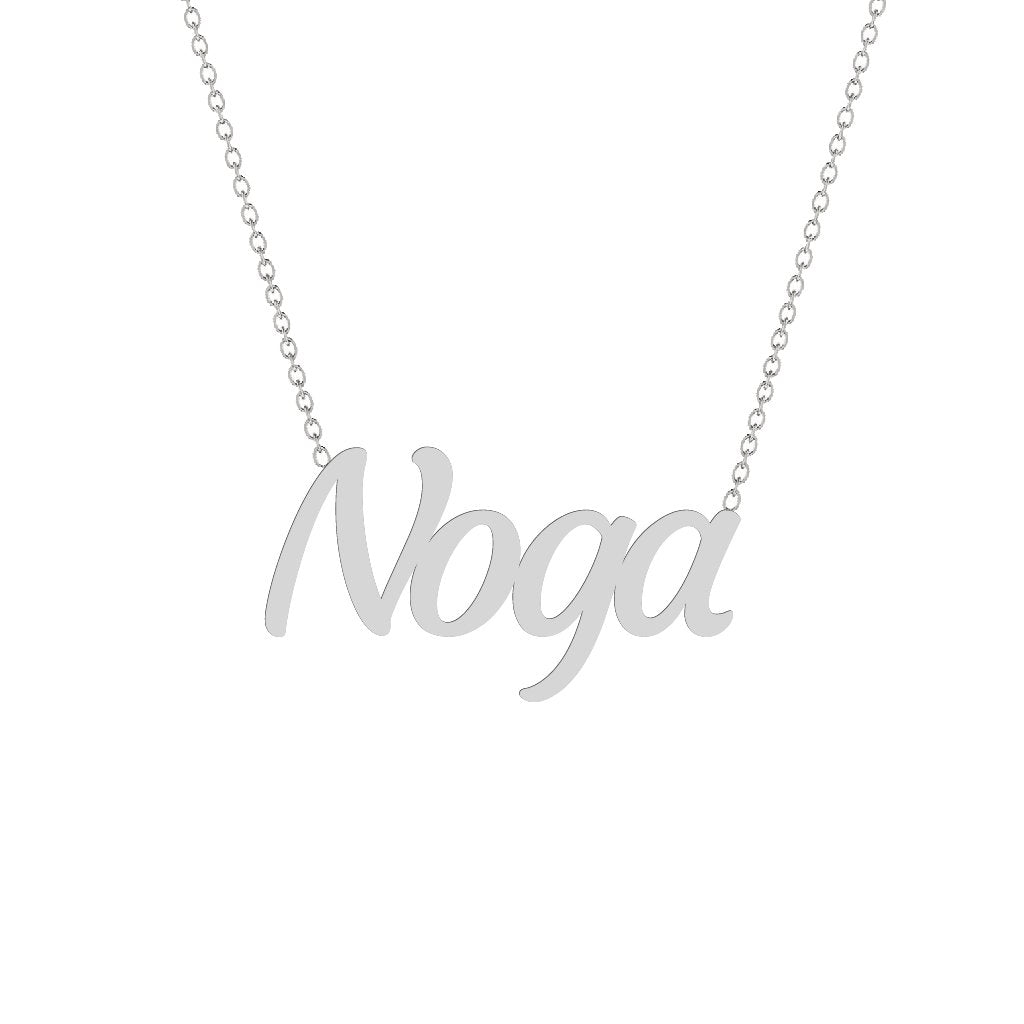 Gold Name Necklace - Noga
