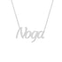 Gold Name Necklace - Noga