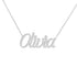 Gold Name Necklace - Olivia