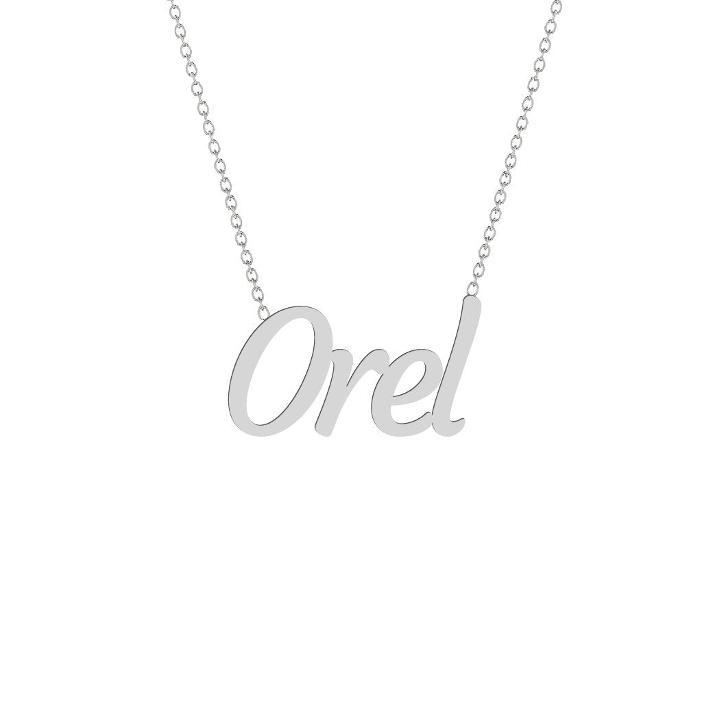 Gold Name Necklace - Orel
