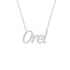 Gold Name Necklace - Orel