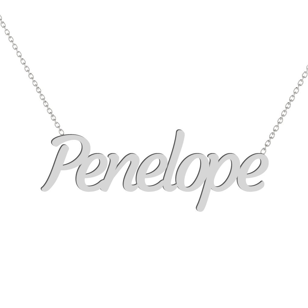 Gold Name Necklace - Penelope