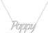 Gold Name Necklace - Poppy