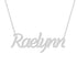 Gold Name Necklace - Raelynn