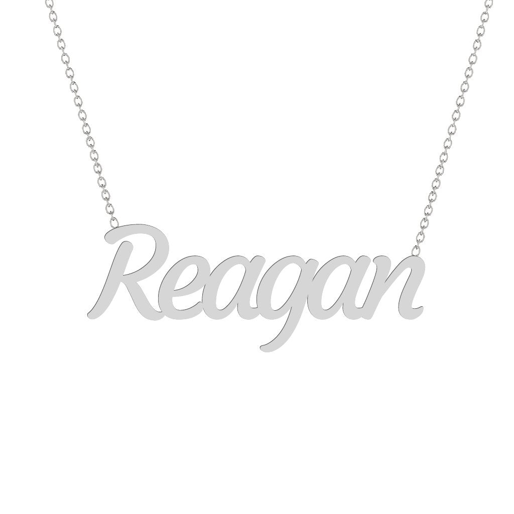 Gold Name Necklace - Reagan