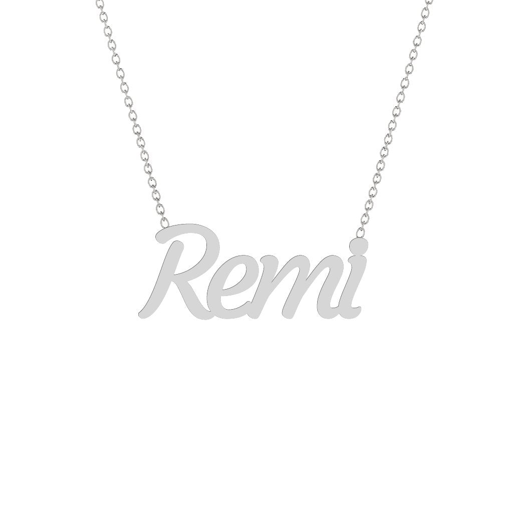 Gold Name Necklace - Remi