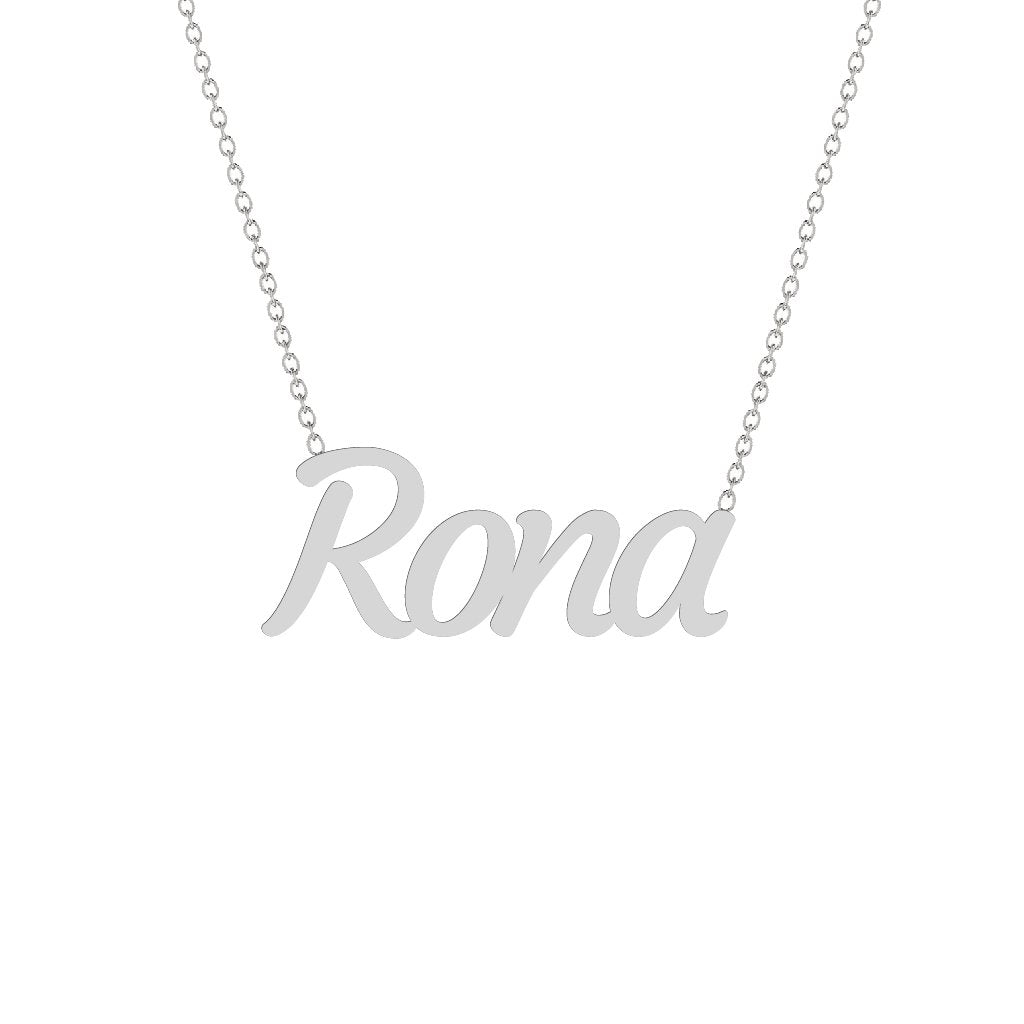 Gold Name Necklace - Rona