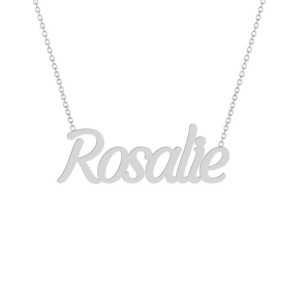 Gold Name Necklace - Rosalie