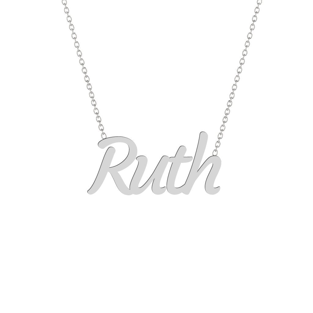 Gold Name Necklace - Ruth