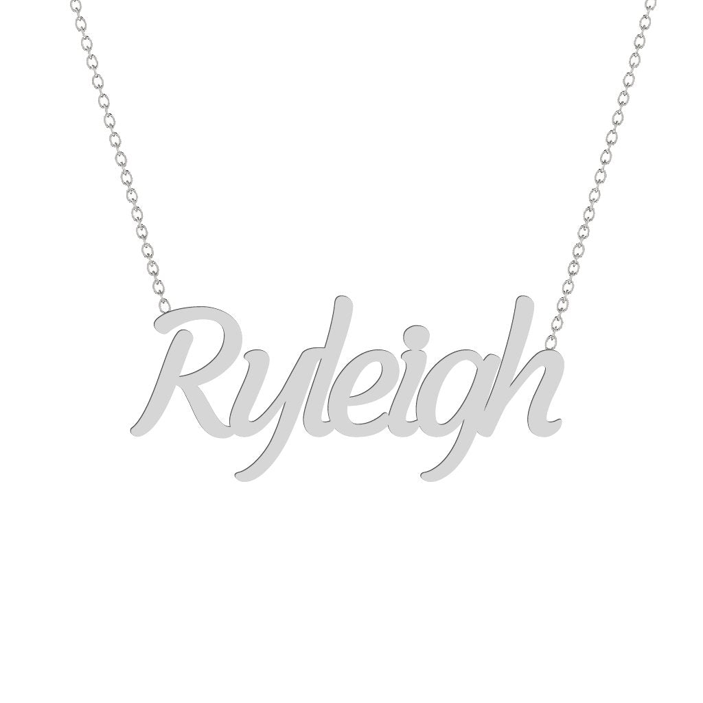 Gold Name Necklace - Ryleigh