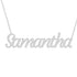 Gold Name Necklace - Samantha