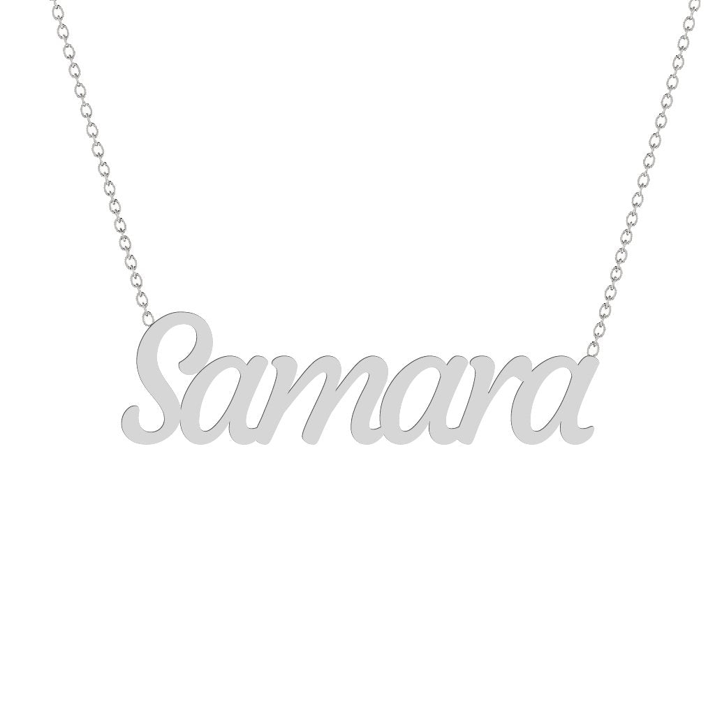 Gold Name Necklace - Samara