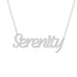 Gold Name Necklace - Serenity