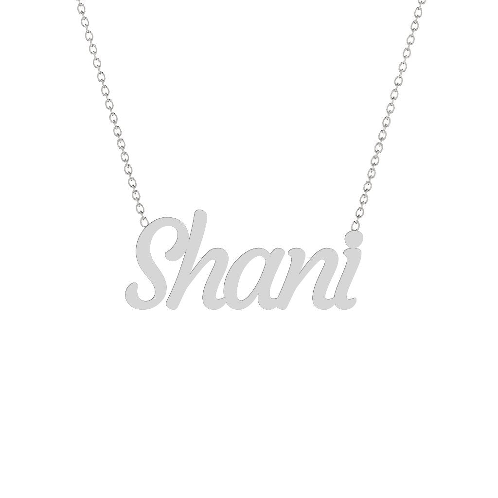 Gold Name Necklace - Shani