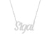 Gold Name Necklace - Sigal