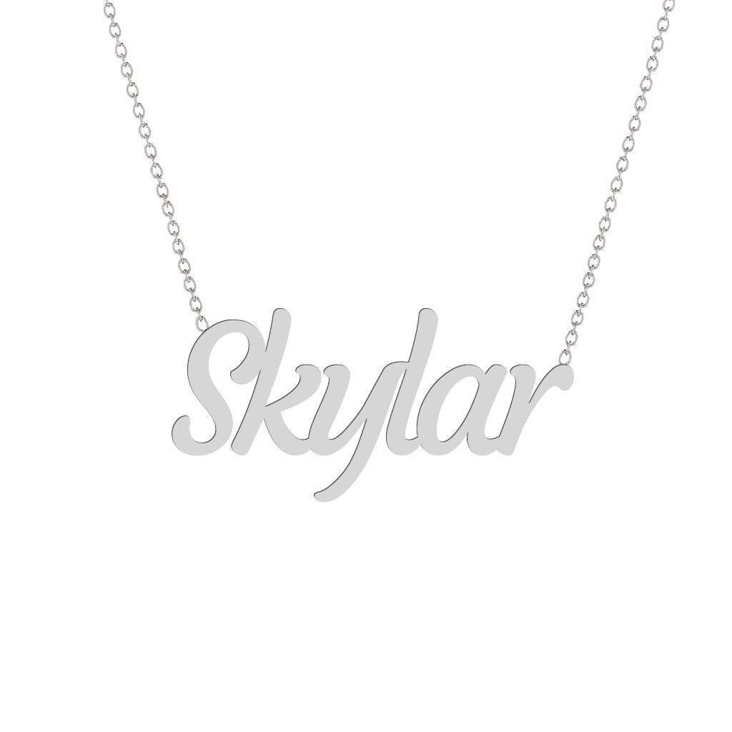 Gold Name Necklace - Skylar