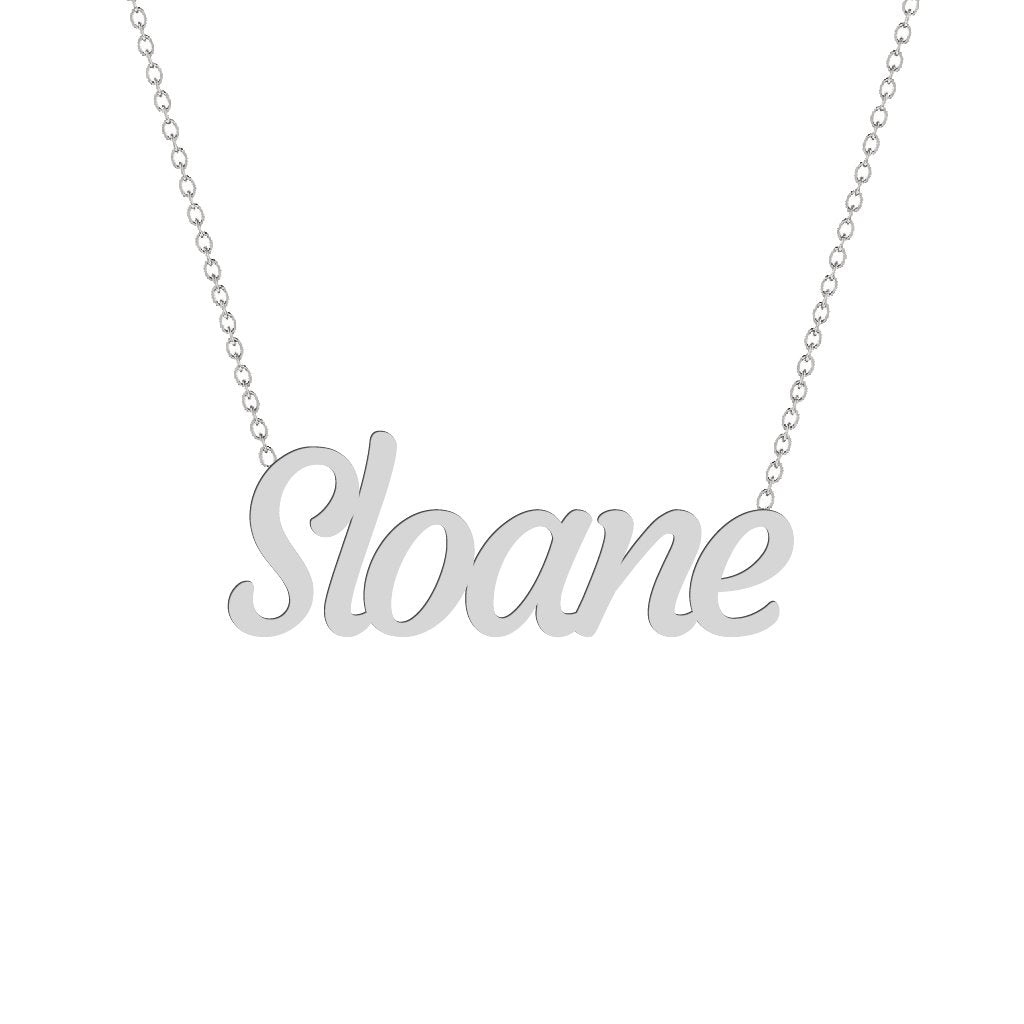 Gold Name Necklace - Sloane