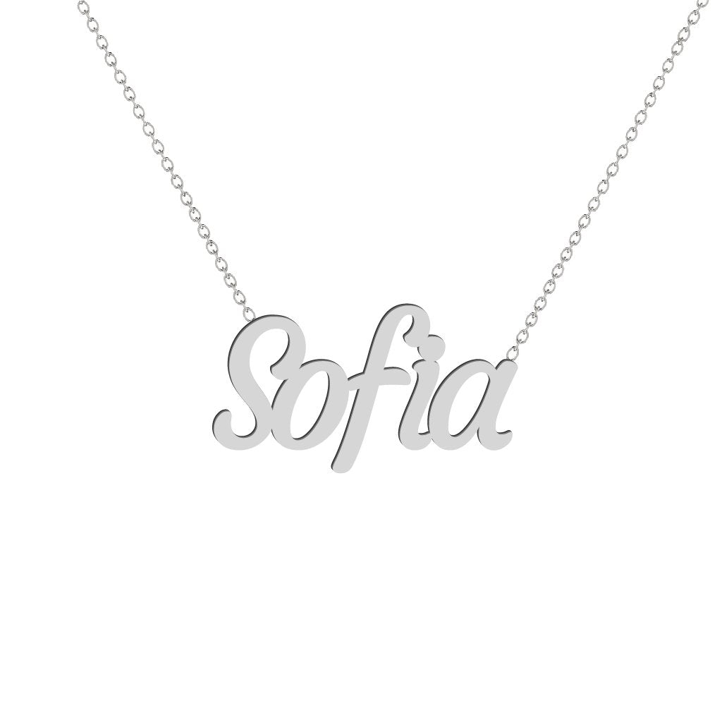 Gold Name Necklace - Sofia