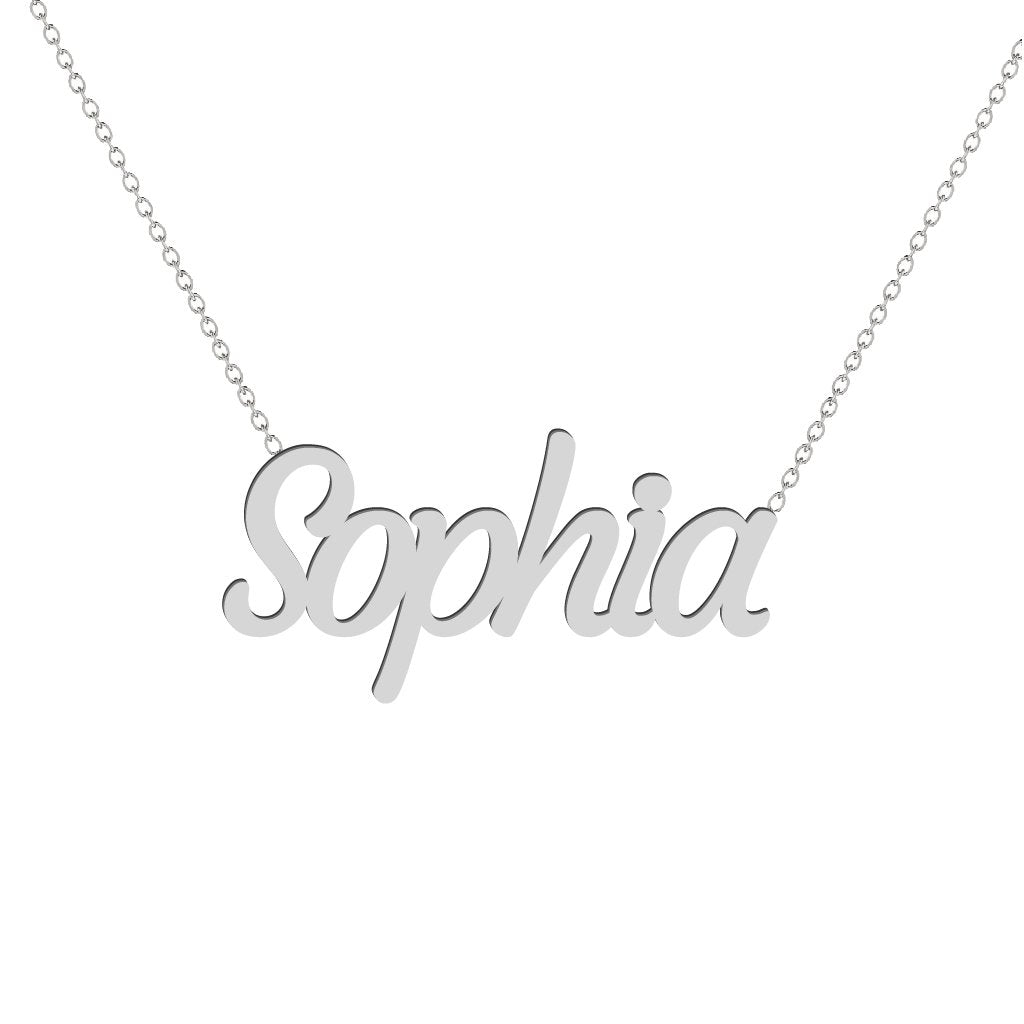Gold Name Necklace - Sophia