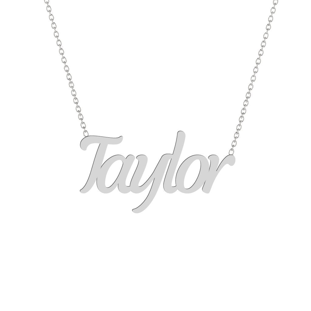 Gold Name Necklace - Taylor