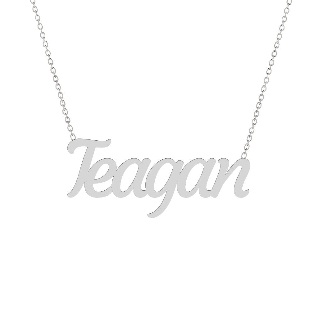 Gold Name Necklace - Teagan