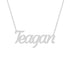Gold Name Necklace - Teagan