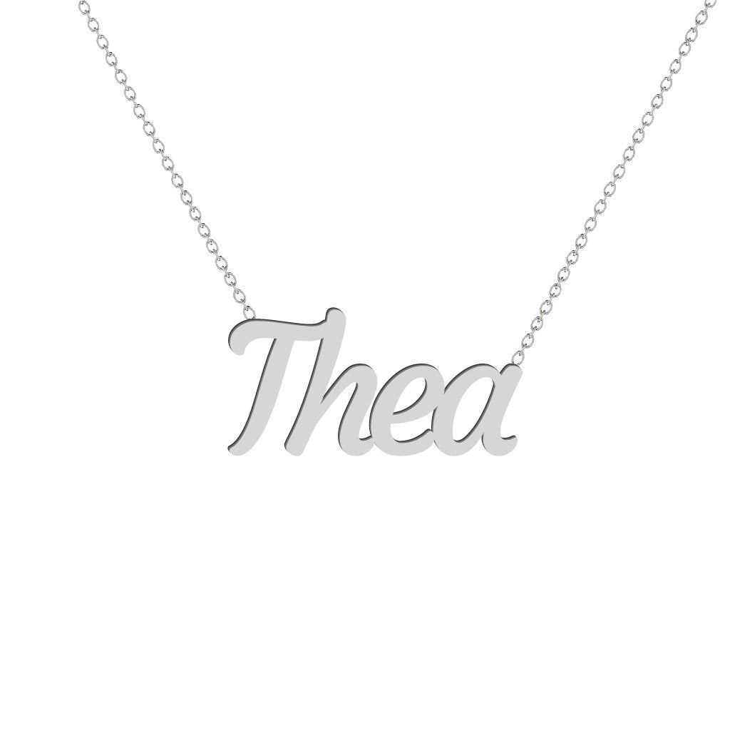 Gold Name Necklace - Thea